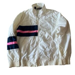 Vintage duckster woman's medium color block jacket‎ 80 90